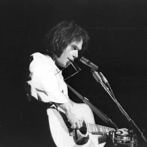 Neil Young Performing Neil Young Performing