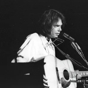 Neil Young Performing Neil Young Performing