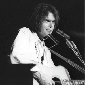 Neil Young Performing Neil Young Performing