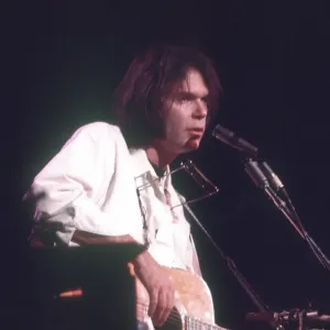 Neil Young Performing Neil Young Performing