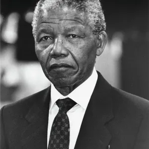Nelson Mandela Portrait Print