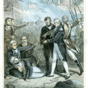 Nelson receiving the spanish admirals sword