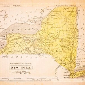 New York 1852 Map