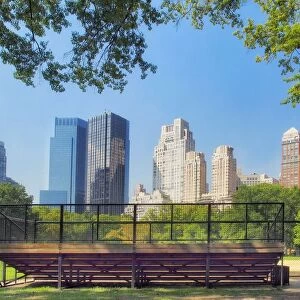 New York, Central Park-Baseball Pitch