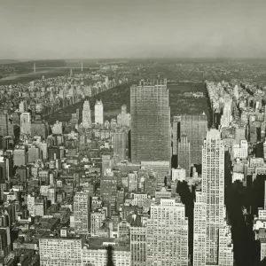 New York City, (B&W), (Aerial view) New York City, (B&W), (Aerial view)
