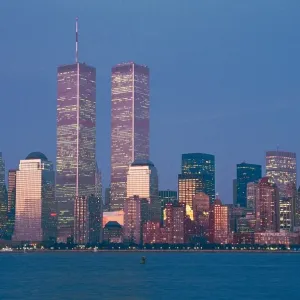 New York City Skyline Print New York City Skyline Print