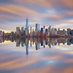 New York Skyline Reflection New York Skyline Reflection