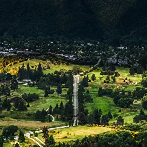 New Zealand countryside road