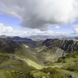 Newlands Valley Print from Dale Head Summit