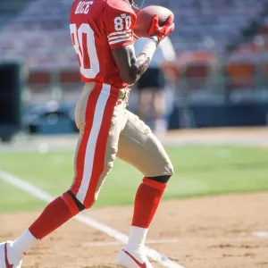 NFL San Francisco 49ers Receiver # 80 Jerry Rice
