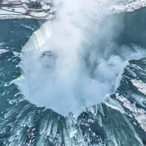 Niagra Horseshoe Falls from above in Winter : Stock Photo Comp Embed Share Add to Board Niagra Horseshoe Falls from above in Winter Niagra Horseshoe Falls from above in Winter : Stock Photo Comp Embed Share Add to Board Niagra Horseshoe Falls from above in Winter