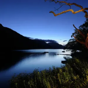 Loch Eck Night Falls Print Loch Eck Night Falls Print