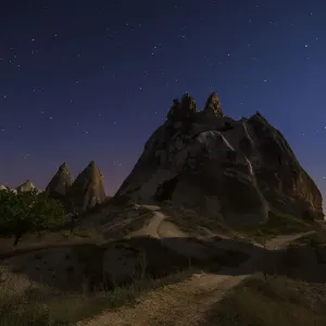 Night shot of Cappadocia Night shot of Cappadocia