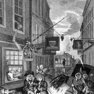 Night, Times of the Day, by William Hogarth