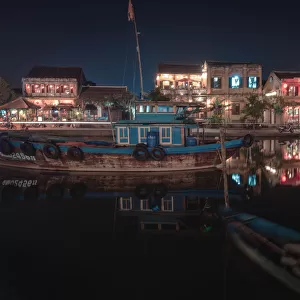 Night view of Hoi An, Vietnam