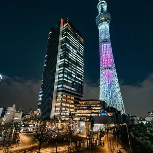 Nightview of Tokyo SkyTree Print Nightview of Tokyo SkyTree Print