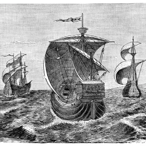 Nina, Pinta and Santa Maria - Christopher Columbus ships Nina, Pinta and Santa Maria - Christopher Columbus ships