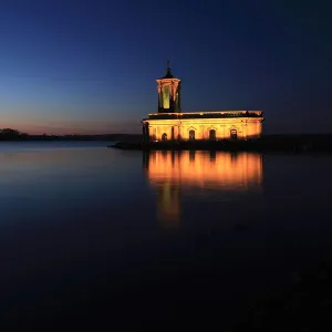 Normanton church, Rutland Water Reservoir