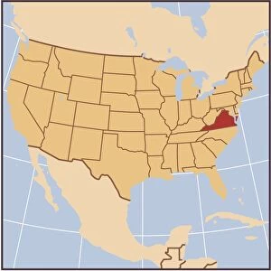 North Carolina reference map