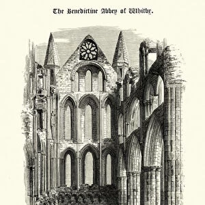 North Transept, Benedictine Abbey of Whitby, North Yorkshire
