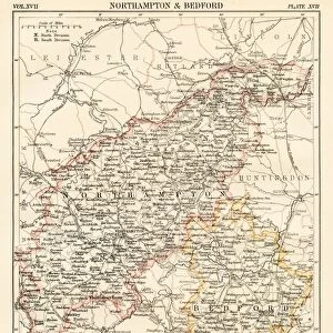 Northampton map 1884