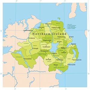 Northern Ireland Vector Map