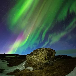 The northern lights in Iceland