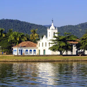 Travel Destinations Photographic Print Collection: Port Town of Paraty