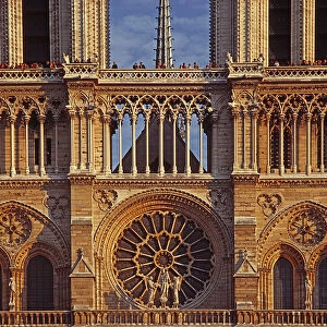 Notre Dame Catholic Cathedral front facade