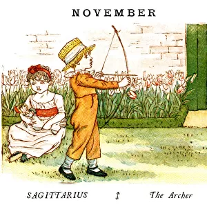 November - Kate Greenaway, 1884
