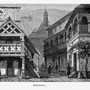 Oberkirch in the Black Forest, Strasburg, Strasbourg, Germany, Circa 1887