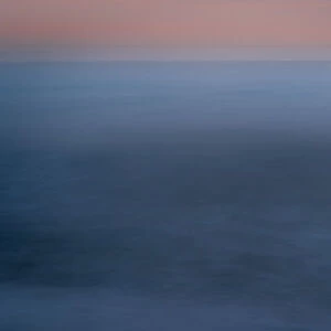 Ocean seascape at sunrise, Cape May National Seashore, New Jersey