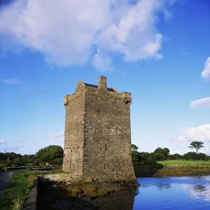 ockfleet Castle Reflected In Water