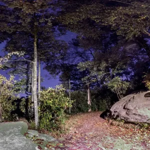Autumn Milky Way Print: Blue Ridge Mountains Landscape Autumn Milky Way Print: Blue Ridge Mountains Landscape