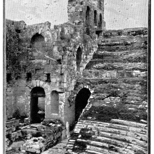 Odeon of Herodes Atticus Print Odeon of Herodes Atticus Print