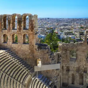 Odeon of Herodes Atticus, Acropolis, Athens, Greece Odeon of Herodes Atticus, Acropolis, Athens, Greece