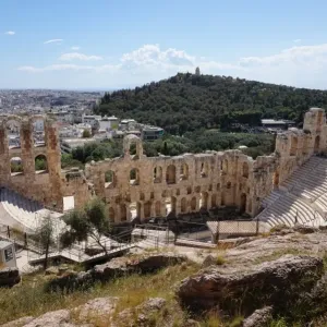 Print of the Odeon of Herodes Atticus, Athens Print of the Odeon of Herodes Atticus, Athens