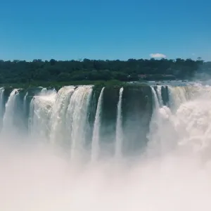 Iguazu Falls Print: Devils Throat Scene Iguazu Falls Print: Devils Throat Scene