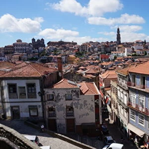 Old city of Porto in the sun, Porto, Portugal