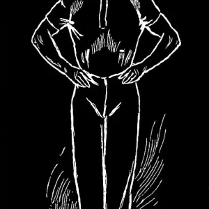 Old engraved illustration of Hygienic Gymnastics, healthy lifestyle - leg, body and arm exercises