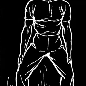 Old engraved illustration of Hygienic Gymnastics, healthy lifestyle - dumbbell exercises