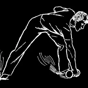 Old engraved illustration of Hygienic Gymnastics, healthy lifestyle - dumbbell exercises