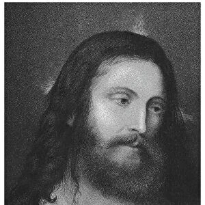 Old engraved illustration of the Lord Jesus Christ
