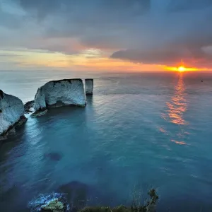 Old Harry's Rock Early Morning Print Old Harry's Rock Early Morning Print