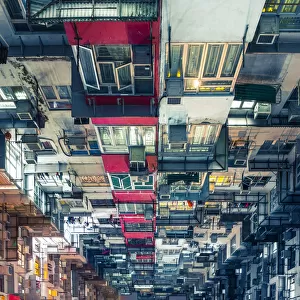 Old Hong Kong residential block