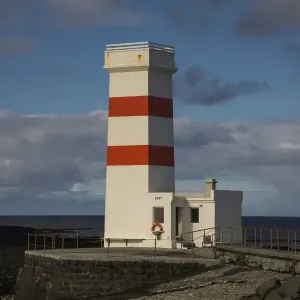 Old lighthouse, Gardur, Sudurnes or Southern Peninsula, Iceland Old lighthouse, Gardur, Sudurnes or Southern Peninsula, Iceland