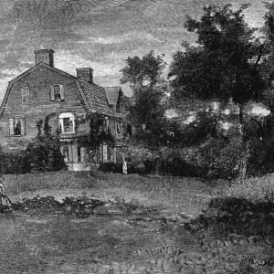 The Old Manse Print circa 1900