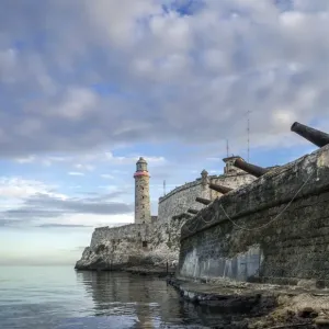 Old rusty cannons at El Morro fortress