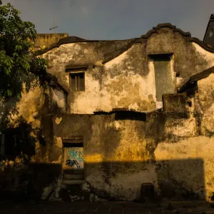 Old wall in Hoi An - Vietnam Old wall in Hoi An - Vietnam