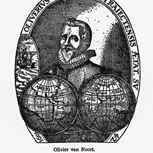 Oliver Van Noort Dutch Navigator, Victorian Illustration, 1558-1622